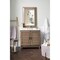 James Martin Vanities Portland 36in Single Vanity Whitewashed Walnut w/ 3 CM Carrara Marble Top 620-V36-WW-3CAR - alternate 2